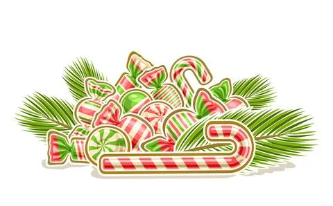 Vector logo for Kids Christmas Ilustración de archivo