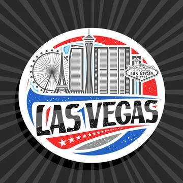 Vector logo for Las Vegas Stock Illustration