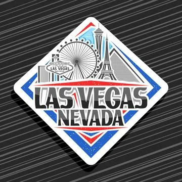 Vector logo for Las Vegas Stock Illustration