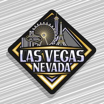Vector logo for Las Vegas Stock Illustration
