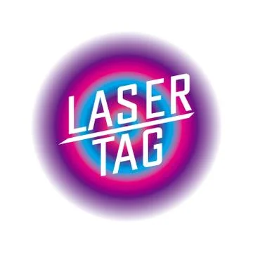 Vector logo for laser tag and airsoft Stock Illustration