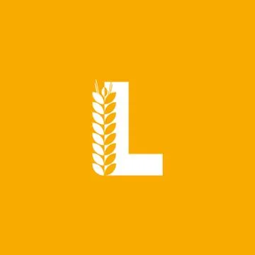 Vector Logo Letter L Bakery Stock Illustration