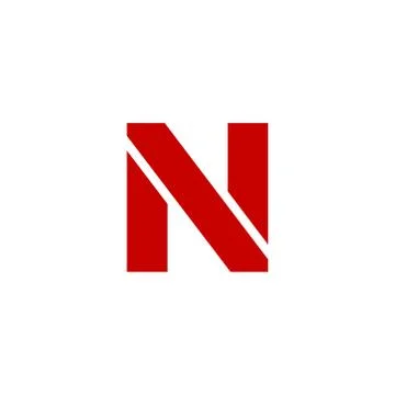 Vector Logo Letter N Stock Illustration