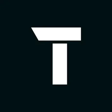 Vector Logo Letter T Wing Stock Illustration
