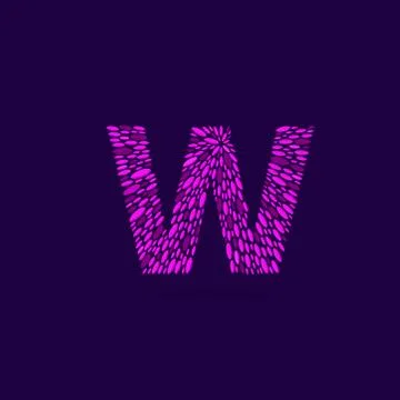 Vector Logo Letter W Stockillustratie