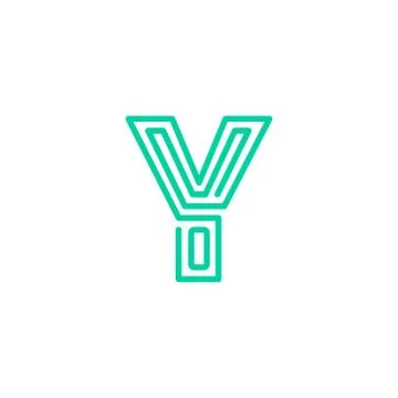 Vector Logo Letter Y Stock Illustration