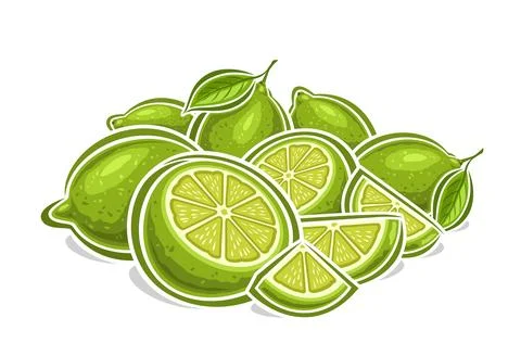 Vector logo for Limes Illustrazione stock