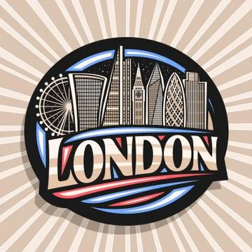 Vector logo for London Stock Illustration
