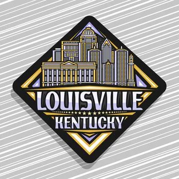 Vector logo for Louisville Stockillustratie