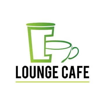 Vector logo lounge cafe, leisure and entertainment Stock Illustration