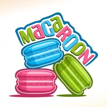 Vector logo for Macaroon Stock Illustration