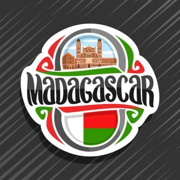 Vector logo for Madagascar Stock Illustration