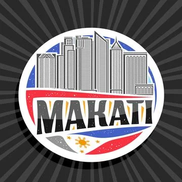 Vector logo for Makati Stock-Illustration