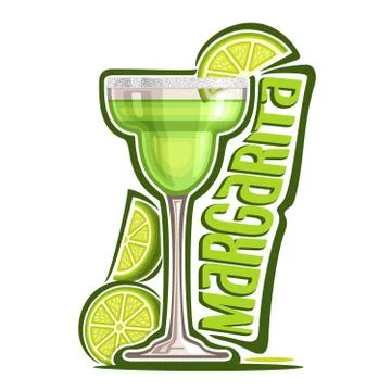 Vector logo for Margarita Stock Illustration