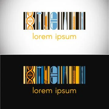 Vector logo for medicine pharmacy. Used for medical center, clinic Stock Illustration