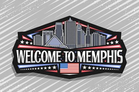 Vector logo for Memphis Stock Illustration