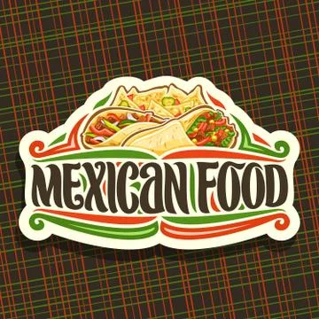 Vector logo for Mexican Food イラスト素材