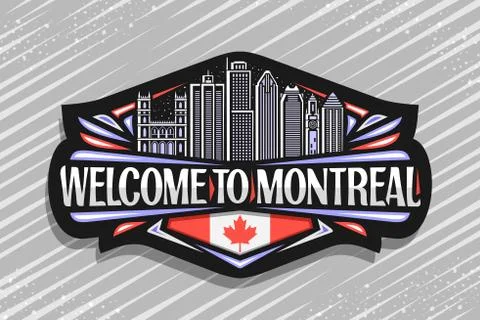 Vector logo for Montreal Stock Illustration