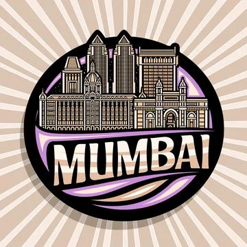 Vector logo for Mumbai Illustration