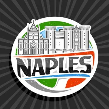 Vector logo for Naples Stock Illustration