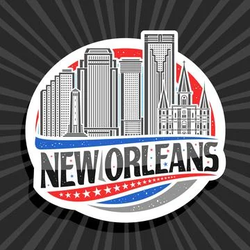 Vector logo for New Orleans Stock-Illustration