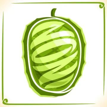 Vector logo for Noni Fruit Stock Illustration
