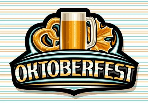 Vector logo for Oktoberfest Stock Illustration