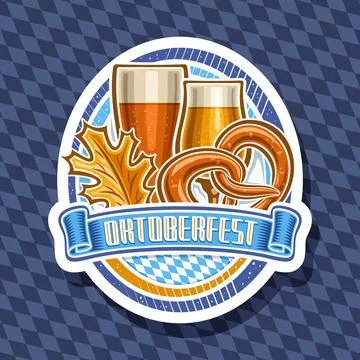 Vector logo for Oktoberfest Stock Illustration