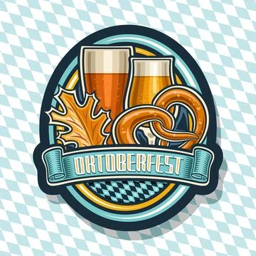 Vector logo for Oktoberfest Stock Illustration