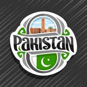Vector logo for Pakistan Stock Illustration