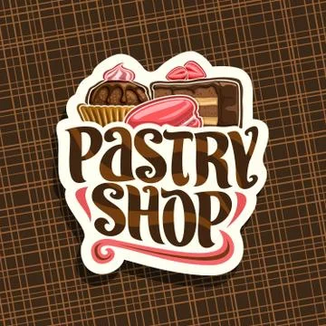 Vector logo for Pastry Shop Stock Illustration