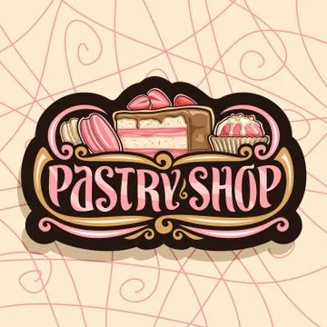 Vector logo for Pastry Shop Stock Illustration