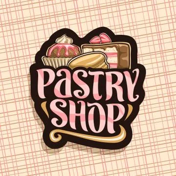 Vector logo for Pastry Shop Stock Illustration