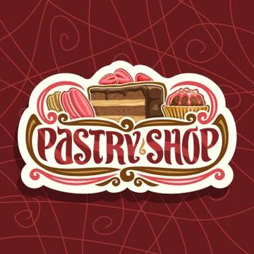 Vector logo for Pastry Shop Stock Illustration