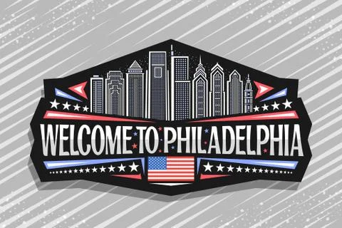 Vector logo for Philadelphia Stock Illustration