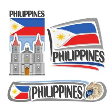 Vector logo for Philippines Stock Illustration