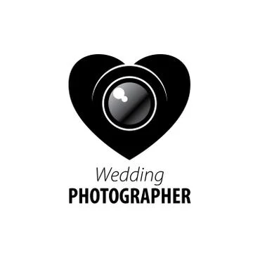 Vector logo for photographer Stock Illustration