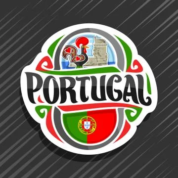 Vector logo for Portugal Stock Illustration