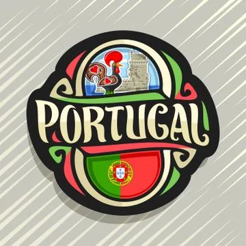 Vector logo for Portugal Stock Illustration