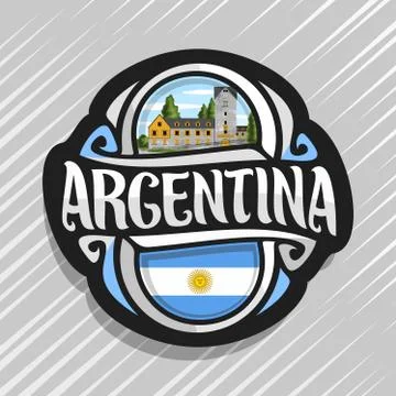 Vector logo for Republic of Argentina Stock Illustration
