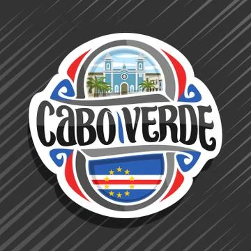 Vector logo for Republic of Cabo Verde Stock Illustration