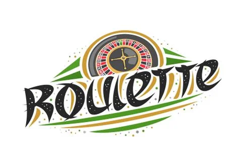 Vector logo for Roulette Stock Illustration