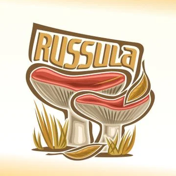 Vector logo for Russula Stock Illustration