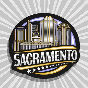 Vector logo for Sacramento Stock Illustration