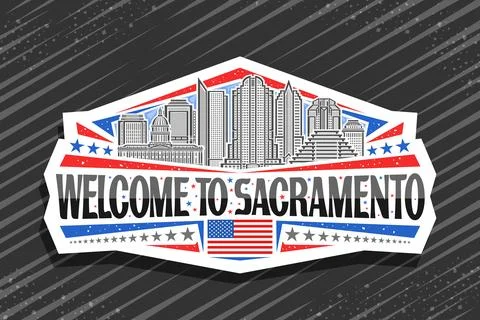 Vector logo for Sacramento Stock Illustration