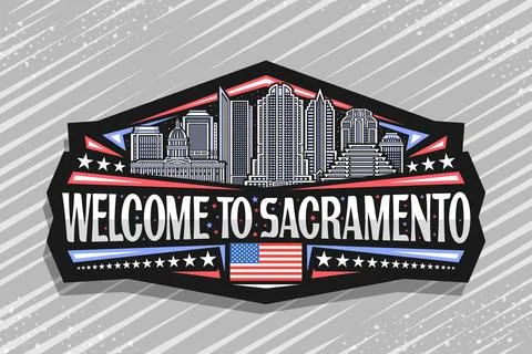 Vector logo for Sacramento Stock Illustration