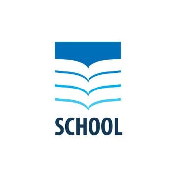 Vector logo school Stock Illustration