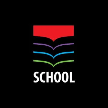 Vector logo school 스톡 일러스트