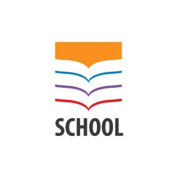 Vector logo school Stock Illustration