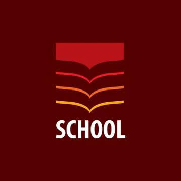 Vector logo school Stock Illustration